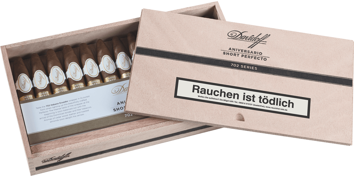 Davidoff 702 Series Aniversario Short Perfecto