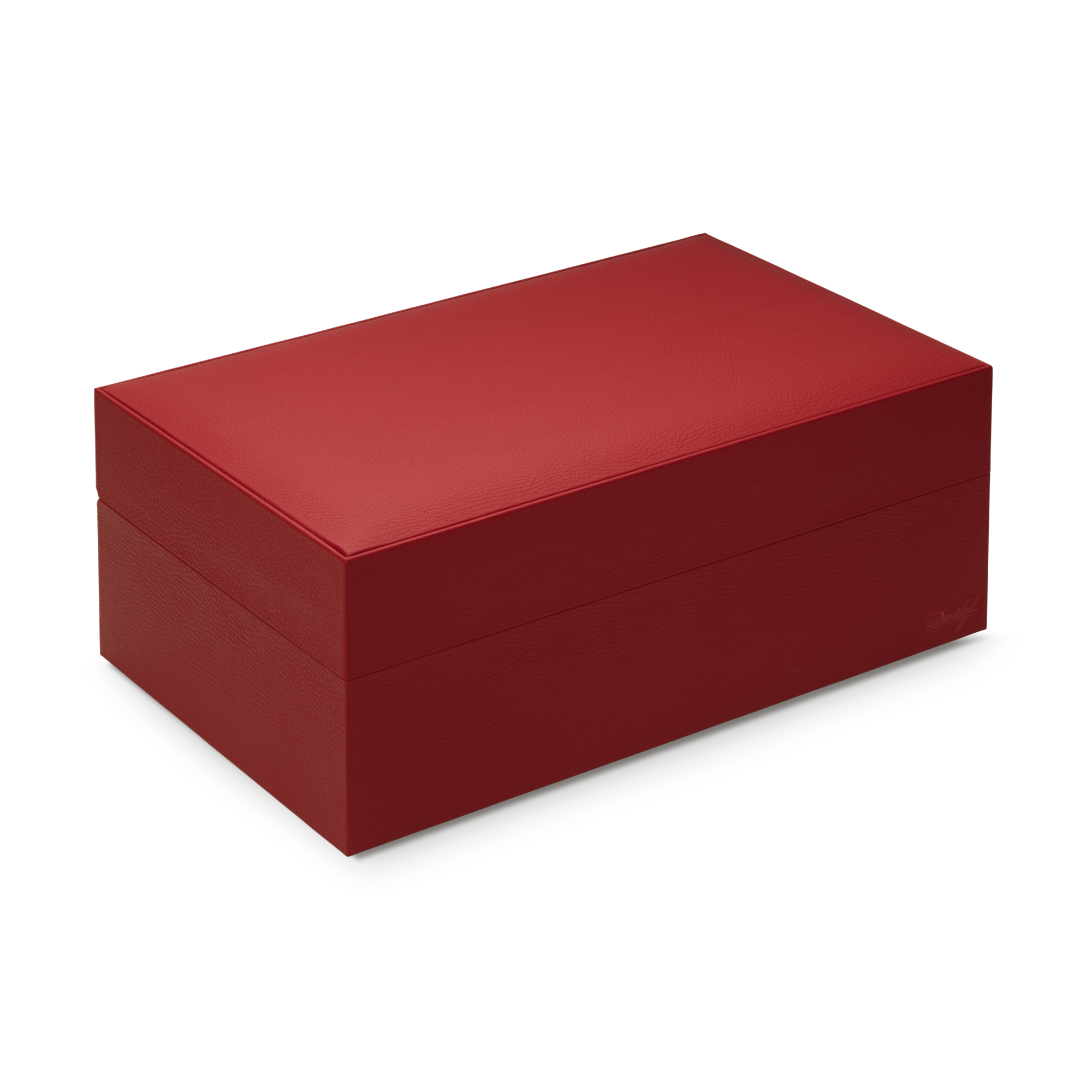 Davidoff Humidor Ambassador Leder rot