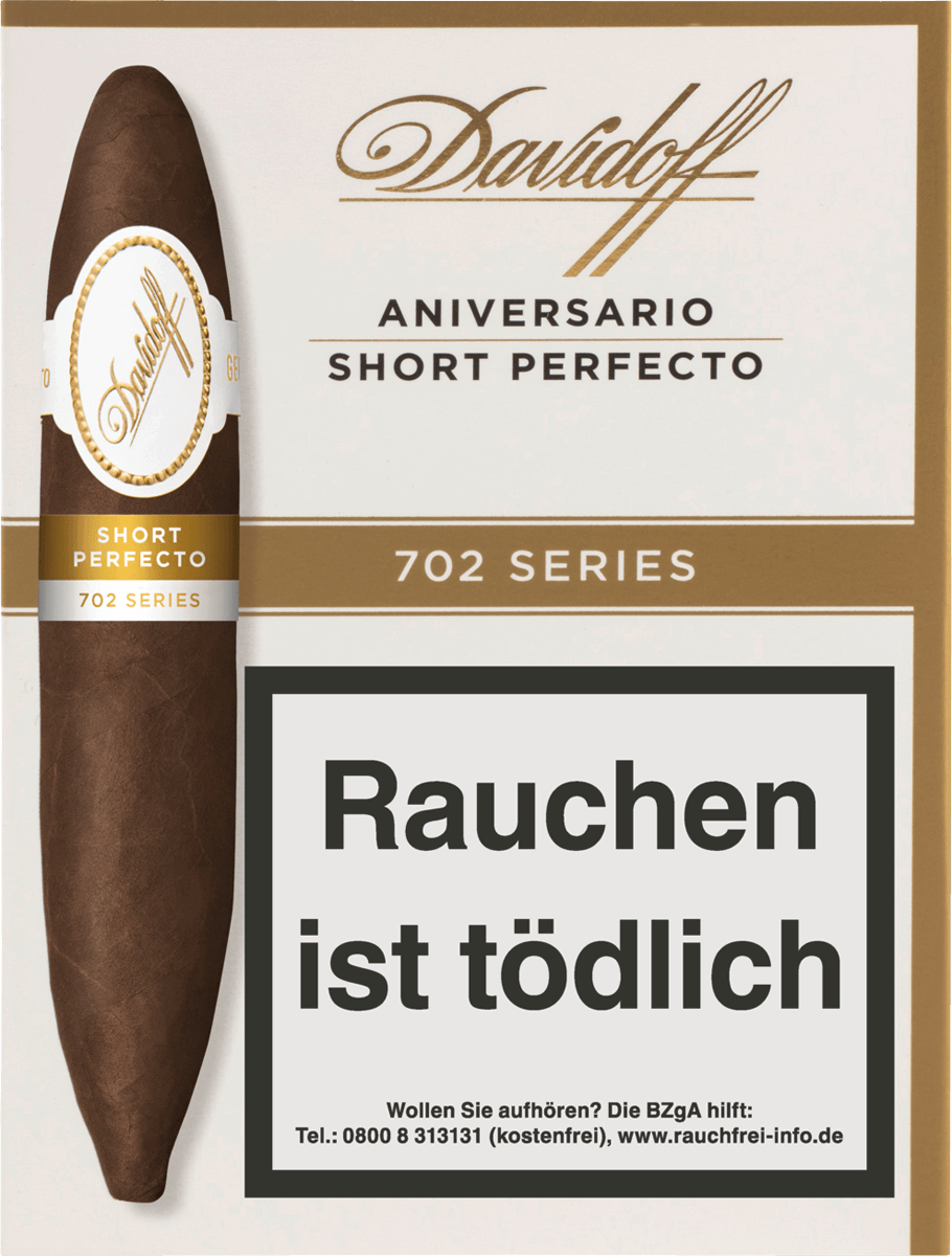 Davidoff 702 Series Aniversario Short Perfecto