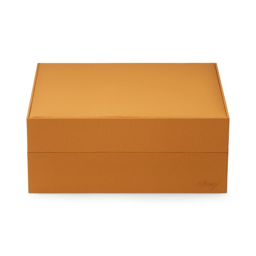 Davidoff Humidor Primos Leder safran