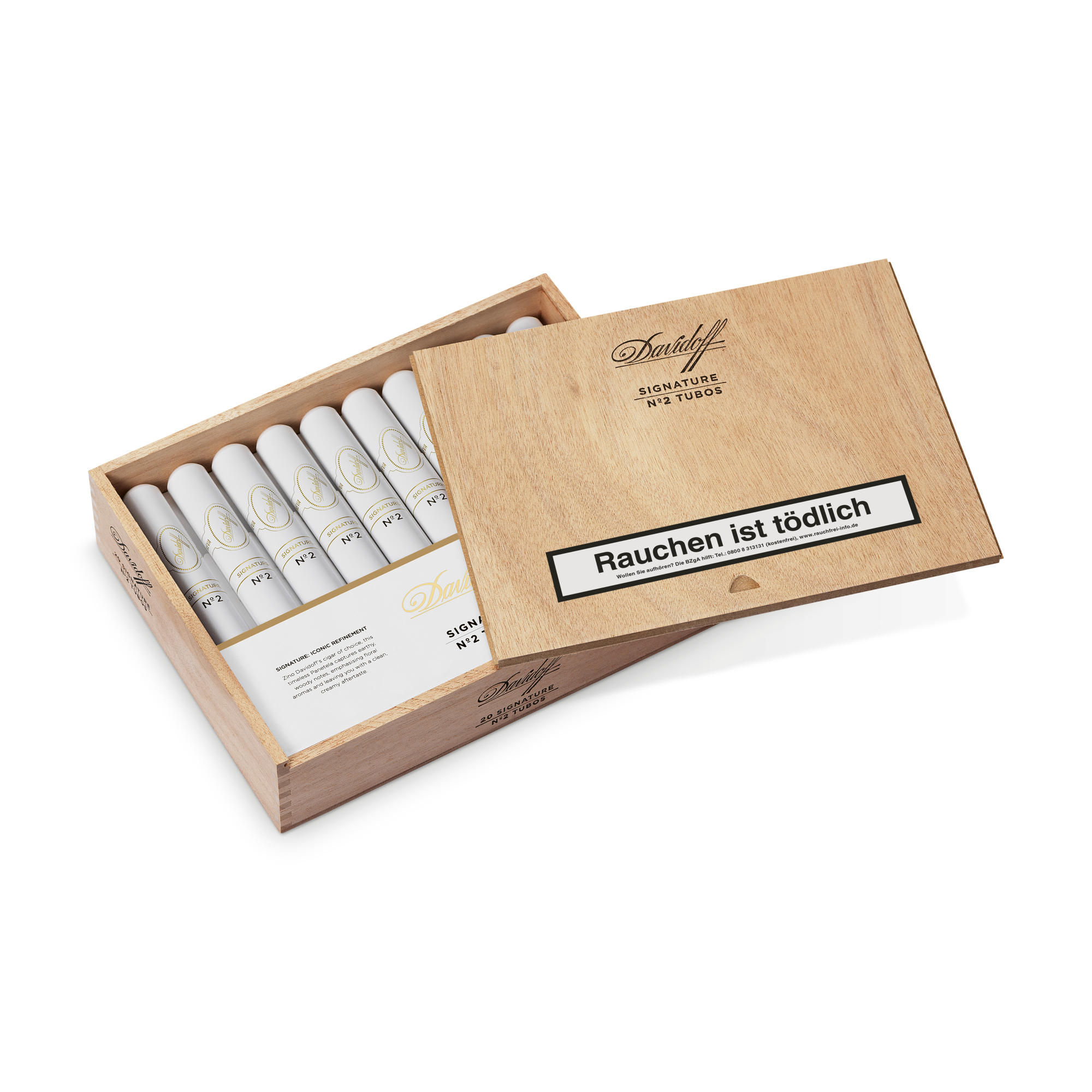 Davidoff Signature No 2 Tubos
