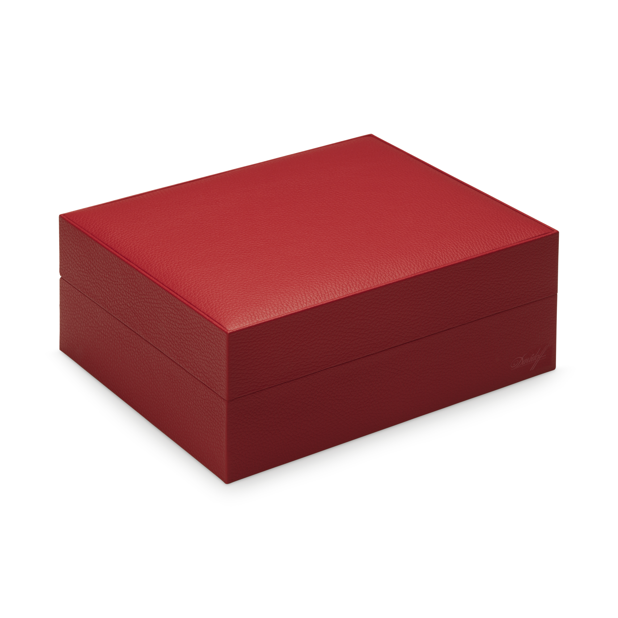Davidoff Humidor Primos Leder rot
